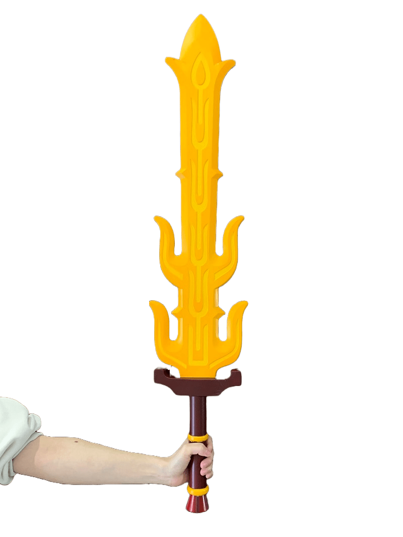 Greencade's listing photo of its Great Flameblade replica from The Legend of Zelda