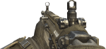 HAMR Light Machine Gun 3D printed replica from Call of duty