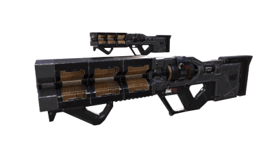 Havoc Rifle 3d printed replica from apex legends