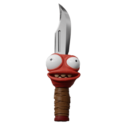 Knifey from high on life 3d printed replica