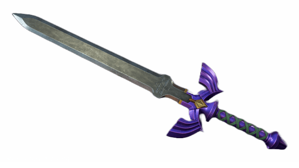 Greencade's listing photo of its 3D-printed Master Sword replica from The Legend of Zelda