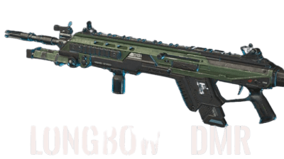 Longbow DMR 3d printed replica from apex legends by greencade