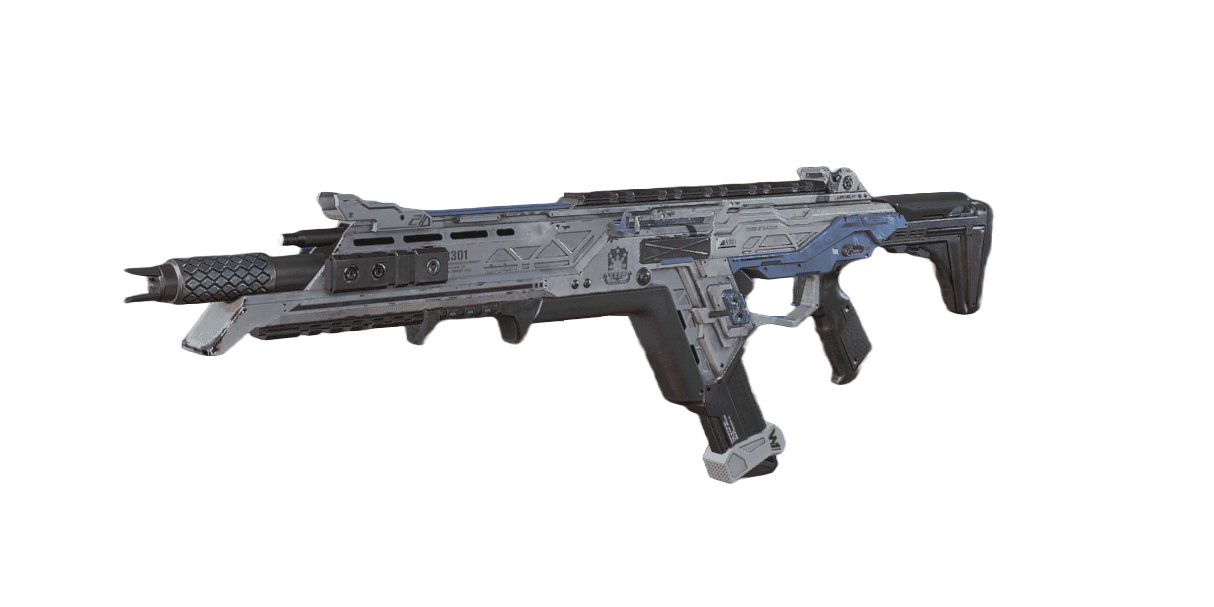 Greencade's listing image of its R-301 Carbine replica from Apex Legends
