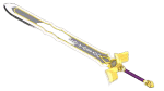 Royal Broadsword 3d printed replica from the legend of zelda