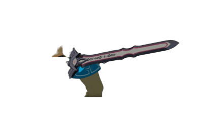 Royal Guard's Sword 3d printed replica from the legend of zelda
