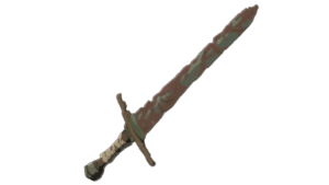 Rusty Broadsword 3d prited replica from the l;egend of zelda
