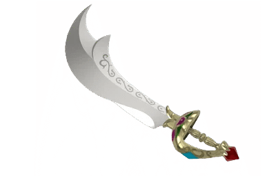 Scimitar of the Seven 3d printed replica from the legend of zelda