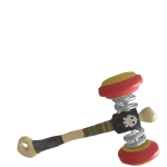 Spring-Loaded Hammer 3d PRINTED REPLICA FROM the legend of zeldA