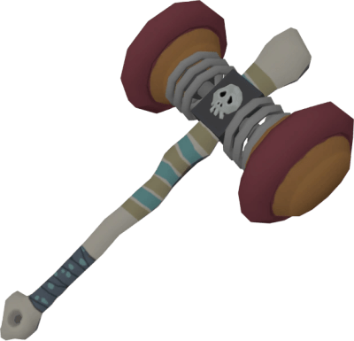 Spring-Loaded Hammer 3d PRINTED REPLICA FROM the legend of zeldA