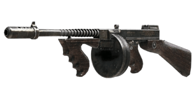Tommy gun 3d printed replica by greencade