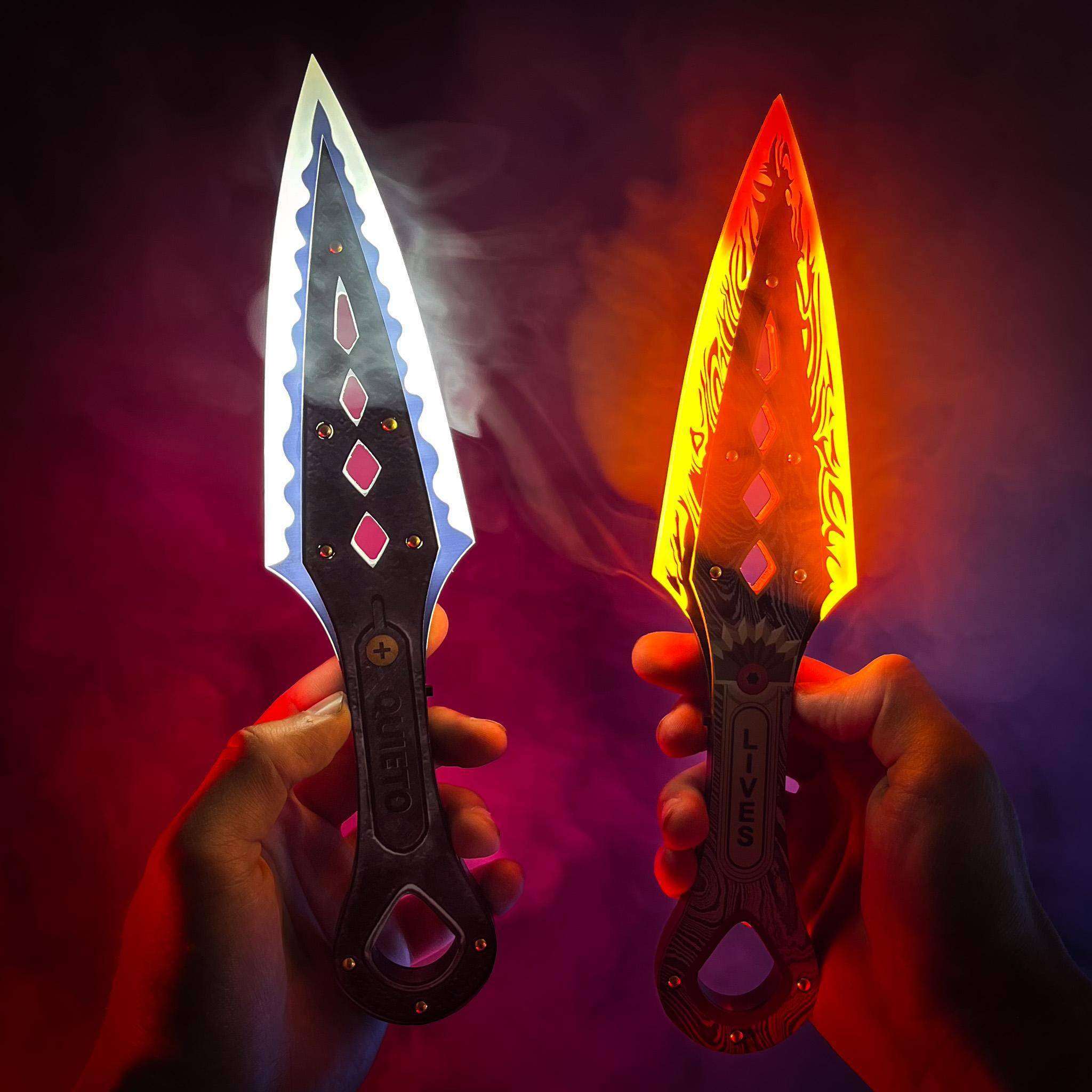 Bangalore Heirloom Knife with LED lights – Apex Legends - Greencade