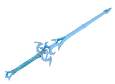 Zora Sword from the legend of zelda 3d printed replica - greencade