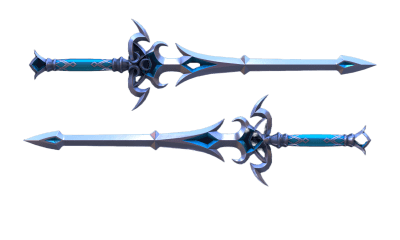 Zora Sword from the legend of zelda 3d printed replica - greencade
