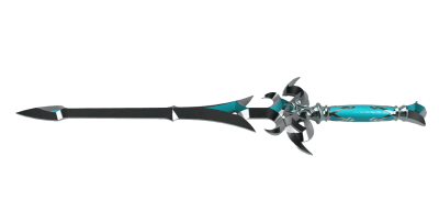 Zora Sword from the legend of zelda 3d printed replica - greencade