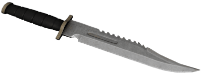 Combat knife 3d printed replica by greencade from fallout