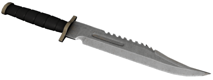 Combat knife 3d printed replica by greencade from fallout