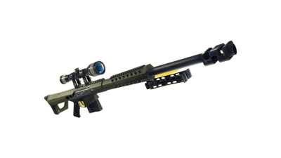 fortnite HEAVY SNIPER RIFLE 3d printed replica by greencade