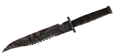 Combat knife 3d printed replica by greencade from fallout