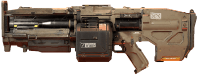 doom heavy assault rifle 3 printed replica by