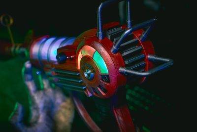 Ray Gun LED - Call of Duty Ray Gun Replica COD Ray Gun Prop - Greencade