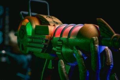 Ray Gun LED - Call of Duty Ray Gun Replica COD Ray Gun Prop - Greencade