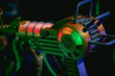 Ray Gun LED - Call of Duty Ray Gun Replica COD Ray Gun Prop - Greencade