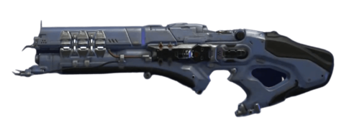 Lightning Gun from Doom3d printed replica prop