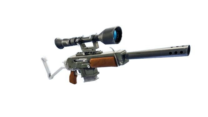 The Heavy Sniper Rifle replica from Fortnite - Greencade