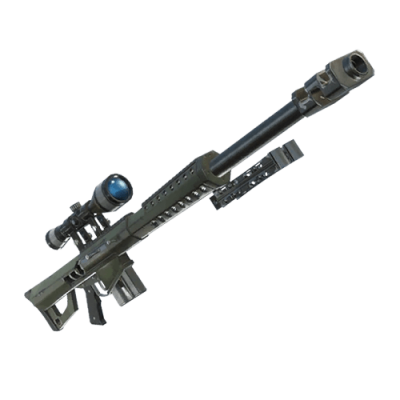 fortnite HEAVY SNIPER RIFLE 3d printed replica by greencade