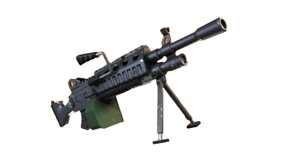 fortnite Light Machine Gun 3d printed replica by greencade