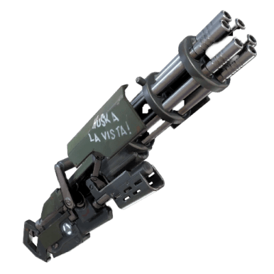 fortnite Minigun 3d printed replica by greencade