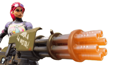 fortnite Minigun 3d printed replica by greencade