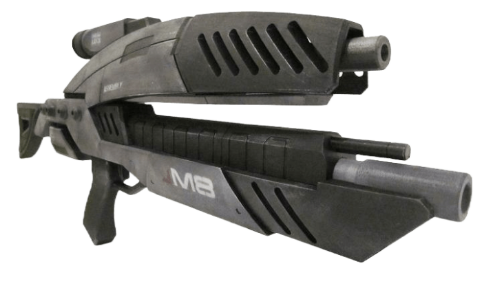 M-8 Avenger 3d printed replica from mass effect