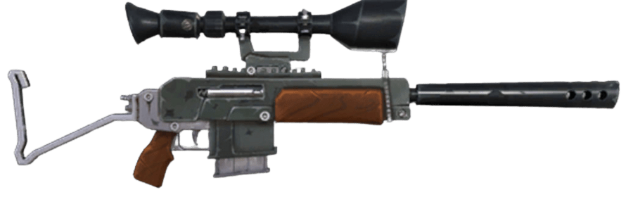 The Heavy Sniper Rifle replica from Fortnite - Greencade