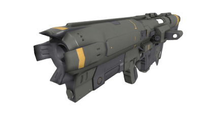 doom rocket launcher 3d printed replica by greencade