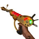 Ray Gun LED Gold Prop Replica Call of Duty - Greencade