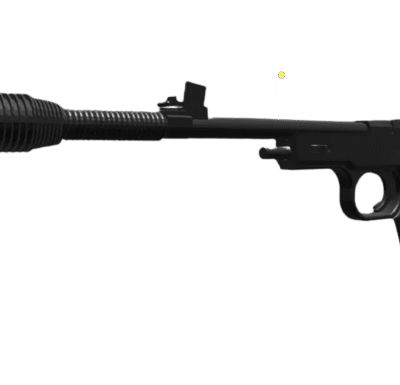 Defender sporting blaster pistol 3d printed star wars replica by greencade