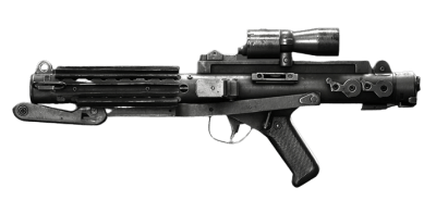 E-11 blaster rifle 3d printed replica from star wars