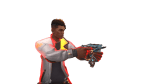 Frenzy valorant pistol replica 3d printed prop