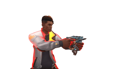 Frenzy valorant pistol replica 3d printed prop