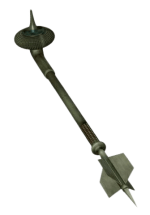 3d PRINTED REPLICA OF THE Gaderffii stick from star wars
