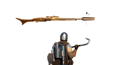 Amban Sniper Rifle Fortnite 3d printed replica prop by greencade