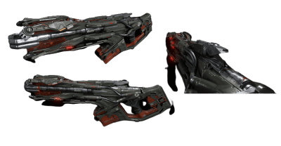 doom hellshot 3d printed replica by greencade