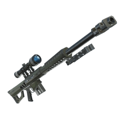 fortnite HEAVY SNIPER RIFLE 3d printed replica by greencade