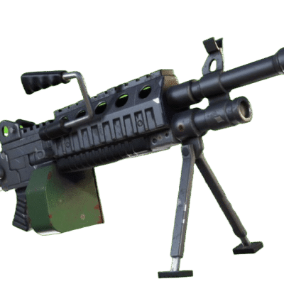 fortnite Light Machine Gun 3d printed replica by greencade