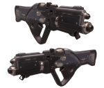 m-37 falcon 3d printed replica from mass effect by greencade