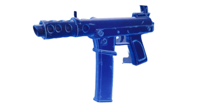 MACHINE PISTOL 3d printed prop replica by greencade
