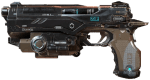 Mark V Pistol from doom 3d printed replica
