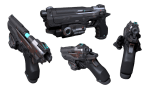 Mark V Pistol from doom 3d printed replica