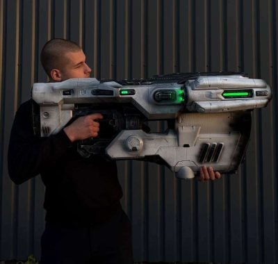 BFG 9000 - Doom Weapon Replica Prop with LED - Greencade